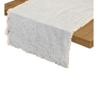 ESTIA ΡΑΝΕΡ ΤΡΑΠΕΖΙΟΥ LOOM 45x150cm ΜΕ ΚΡΟΣΣΙΑ ΓΚΡΙ - 07-36133 Estia |  Είδη Σερβιρίσματος στο espiti