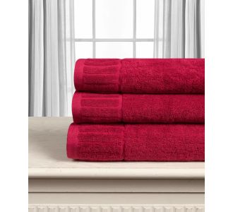 Βαμβακερή πετσέτα ΜΕΛΩΔΙΑ 600gsm (40cm x 60cm) crimson 5206978169403 Array |  Σετ Πετσέτες στο espiti