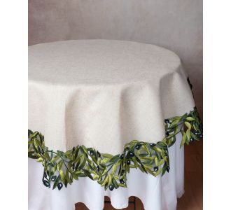 Ροτόντα 2353 (170cm) μαύρη ελιά 5206978032462 SilkFashion |  Τραπεζομάντηλα στο espiti