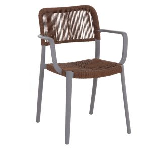 ΠΟΛΥΘΡΟΝΑ ΕΞ.ΧΩΡΟΥ STRIDER HM6391.03 ΓΚΡΙ ΠΟΛΥΠΡΟΠΥΛΕΝΙΟ--ΚΑΦΕ ΣΧΟΙΝΙ 57x53x80Υεκ. |  Πολυθρόνες κήπου στο espiti