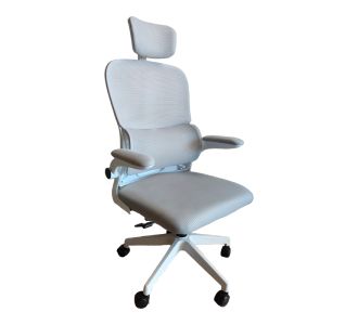 Καρέκλα γραφείου Recko pakoworld ύφασμα mesh σε γκρι απόχρωση 56x62x116-125εκ |  Καρέκλες γραφείου στο espiti