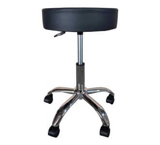 Σκαμπό γραφείου-εργασίας τροχήλατο Tebere pakoworld pu σε μαύρη απόχρωση 35x35x45-57εκ |  Καρέκλες γραφείου στο espiti