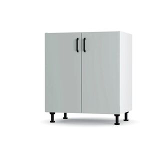 Modest Κάτω Ντουλάπι Γκρι 60x48x82 εκ AlphaB2B |  Ντουλάπια στο espiti