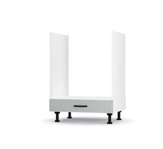 Modest Κάτω Ντουλάπι Φούρνου Γκρι 60x48x82cm AlphaB2B |  Ντουλάπια στο espiti