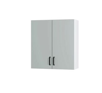Modest Πάνω Ντουλάπι Γκρι 60x32x72εκ AlphaB2B |  Ντουλάπια στο espiti