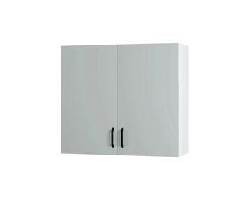 Modest Πάνω Ντουλάπι Γκρι 80x32x72εκ AlphaB2B |  Ντουλάπια στο espiti