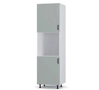 Modest Στήλη Κουζίνας Γκρι 60x57x214cm AlphaB2B |  Ντουλάπια στο espiti