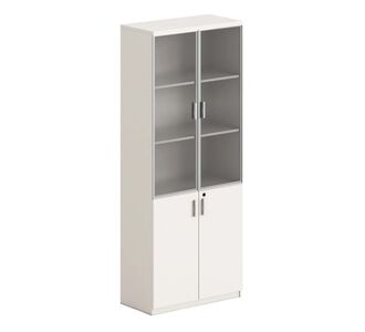 ΒΙΒΛΙΟΘΗΚΗ NEWLINE HM18281 ΜΕΛΑΜΙΝΗ ΛΕΥΚΗ & ΚΑΦΕ--ΓΥΑΛΙ 80x40x200Υεκ. |  Βιβλιοθήκες γραφείου στο espiti
