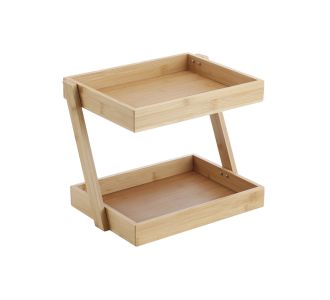 ESTIA ΡΑΦΙΕΡΑ ΟΡΓΑΝΩΣΗΣ ΚΟΥΖΙΝΑΣ ΒΑΜΒΟΟ ESSENTIALS 2 ΕΠΙΠΕΔΩΝ - 01-37840 Estia |  Εργαλεία Κουζίνας - Αξεσουάρ στο espiti