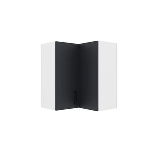 Modest Πάνω Ντουλάπι Γωνιακό Ανθρακί 60-60x32x72cm AlphaB2B |  Ντουλάπια στο espiti