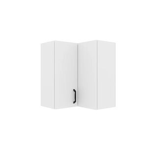 Modest Πάνω Ντουλάπι Γωνιακό Λευκό 60-60x32x72cm AlphaB2B |  Ντουλάπια στο espiti