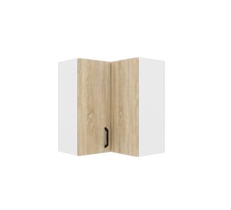 Modest Πάνω Ντουλάπι Γωνιακό Σονόμα 60-60x32x72cm AlphaB2B |  Ντουλάπια στο espiti