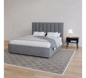 Κρεβάτι Unona Γκρι 160x200cm AlphaB2B |  Κρεβάτια στο espiti
