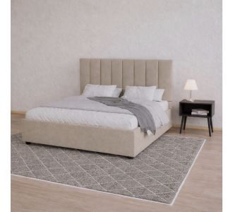 Κρεβάτι Unona Μπεζ 160x200cm AlphaB2B |  Κρεβάτια στο espiti
