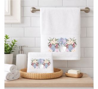 Πετσέτες (Σετ 2 τεμ.) Evelyn White Astron Italy |  Σετ Πετσέτες στο espiti