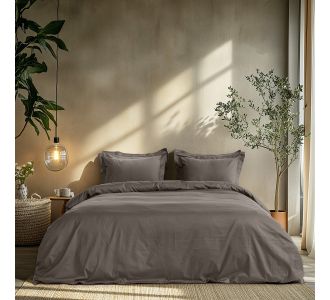 Beauty Home Σετ παπλωματοθήκη μονή Art 1700 Harmony 170x250 Γκρι       |  Παπλωματοθήκες Μονές στο espiti