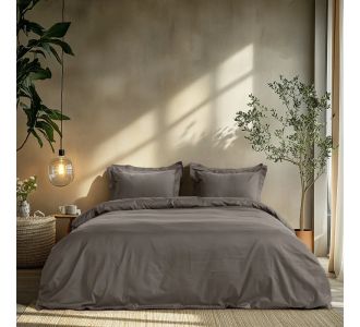 Beauty Home Σετ σεντόνια διπλά Art 1700 Harmony 200x270 Γκρι       |  Μονόχρωμα Υπέρδιπλα στο espiti