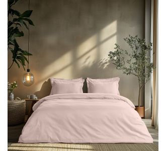 Beauty Home Σετ σεντόνια διπλά Art 1700 Harmony 200x270 Ροζ       |  Μονόχρωμα Υπέρδιπλα στο espiti