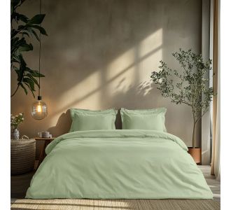 Beauty Home Σετ σεντόνια μονά με λάστιχο Art 1700 Harmony 110x200+30 Βεραμάν       |  Μονόχρωμα Μονά στο espiti
