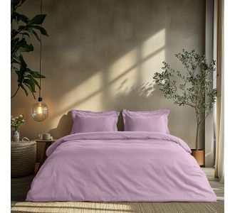 Beauty Home Σετ σεντόνια υπέρδιπλα με λάστιχο Art 1700 Harmony 170x200+30 Λιλά       |  Μονόχρωμα Υπέρδιπλα στο espiti