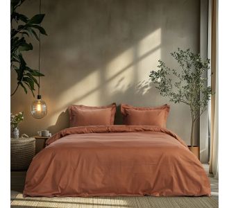 Beauty Home Σετ σεντόνια υπέρδιπλα με λάστιχο Art 1700 Harmony 170x200+30 Μόκα       |  Μονόχρωμα Υπέρδιπλα στο espiti