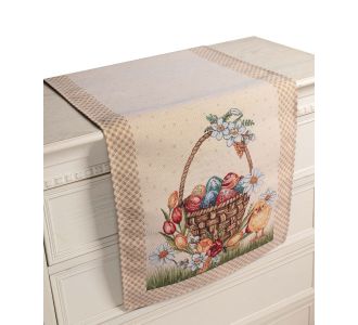 τραβέρσα ( 45cm x 140cm) SWEET CHICK 5206978220470 SilkFashion |  Τραπεζαρία-Κουζίνα στο espiti