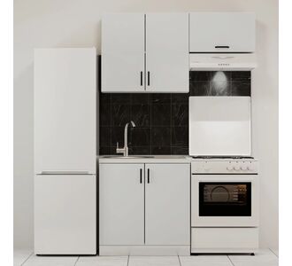 Κουζίνα Modest Σετ 3 Κουτιών Λευκό Άνω Κουτιά 140cm Κάτω 80cm AlphaB2B |  Σετ Κουζίνες στο espiti