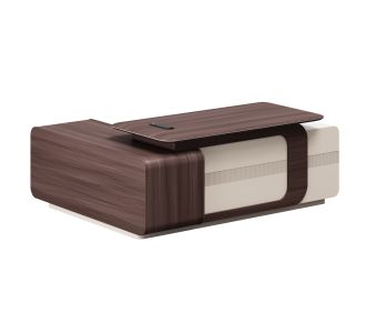 ΓΡΑΦΕΙΟ ΔΕΞΙΑ ΓΩΝΙΑ ΣΕΙΡΑ PRESIDENT HM2147R ΜΕΛΑΜΙΝΗ ΣΕ ΚΑΡΥΔΙ-ΜΠΕΖ 200x160x76Υεκ |  Γραφεία στο espiti