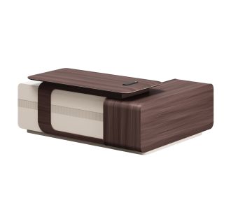 ΓΡΑΦΕΙΟ ΑΡΙΣΤΕΡΗ ΓΩΝΙΑ ΣΕΙΡΑ PRESIDENT HM2147L ΜΕΛΑΜΙΝΗ ΣΕ ΚΑΡΥΔΙ-ΜΠΕΖ 200x160x76Υεκ |  Γραφεία στο espiti