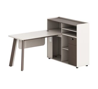 ΓΡΑΦΕΙΟ ΔΕΞΙΑ ΓΩΝΙΑ NEWLINE HM18275R ΜΕΛΑΜΙΝΗ ΕΚΡΟΥ--ΠΟΔΙΑ ΑΛΟΥΜΙΝΙΟΥ 160x120x105Υεκ |  Γραφεία στο espiti