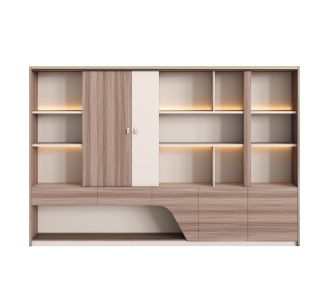 ΒΙΒΛΙΟΘΗΚΗ ΣΕΙΡΑ SUPERON HM2141 ΜΕΛΑΜΙΝΗ ΜΠΕΖ & ΦΥΣΙΚΟ--LED ΦΩΤΙΣΜΟΣ 300x40x200Υεκ |  Βιβλιοθήκες γραφείου στο espiti