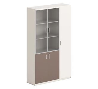 ΒΙΒΛΙΟΘΗΚΗ/ΝΤΟΥΛΑΠΙ NEWLINE HM18280 ΜΕΛΑΜΙΝΗ ΛΕΥΚΗ-ΑΝΟΙΧΤΟ ΚΑΦΕ--ΓΥΑΛΙ 120x40x200Υεκ |  Βιβλιοθήκες γραφείου στο espiti