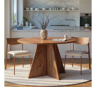 Τραπέζι Virela Megapap χρώμα atlantic pine Ø120x75εκ. |  Τραπέζια στο espiti