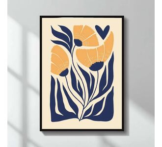 Πίνακας "Poppies" Megapap ψηφιακής εκτύπωσης 50x70εκ. |  Πίνακες στο espiti