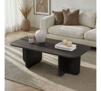 Τραπεζάκι σαλονιού Becaj Megapap χρώμα black wood 120x60x41,4εκ. |  Τραπεζάκια σαλονιού στο espiti