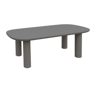 ΤΡΑΠΕΖΙ ΤΡΑΠΕΖΑΡΙΑΣ KIORA HM6597.01 ΓΚΡΙ FIBER CEMENT 200x100x75Υεκ |  Τραπέζια κήπου στο espiti