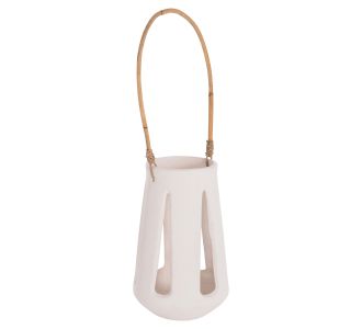 ΕΠΙΤΡΑΠΕΖΙΟ ΦΑΝΑΡΙ ERANTYL HM4696.02L ΛΕΥΚΟ FIBER CEMENT & ΧΕΡΟΥΛΙ RATTAN Φ17x27Yεκ. |  Επιπλα στο espiti