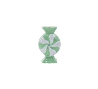 Beauty Home Βάζο “καραμέλα” – Λιλά/ Μέντα 12×6,5x20cm       |  Βάζα στο espiti