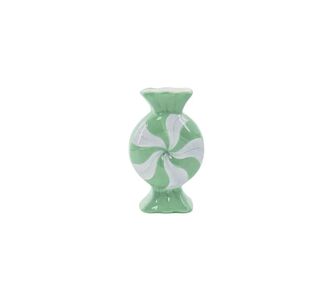Beauty Home Βάζο “καραμέλα” – Λιλά/ Μέντα 12×6,5x20cm       |  Βάζα στο espiti