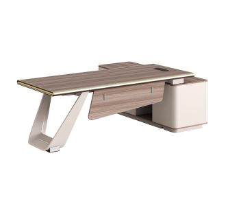 ΓΡΑΦΕΙΟ ΑΡΙΣΤΕΡΗ ΓΩΝΙΑ SUPERON HM2139L ΜΕΛΑΜΙΝΗ ΣΕ ΦΥΣΙΚΟ-ΜΠΕΖ--ΜΕΤΑΛ.ΠΟΔΙ 240x180x76Υεκ |  Γραφεία στο espiti