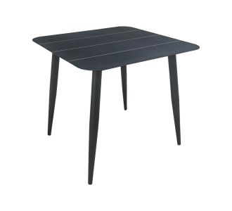 Τραπέζι Vista pakoworld αλουμίνιο σε ανθρακί απόχρωση 80x80x72εκ |  Τραπέζια κήπου στο espiti