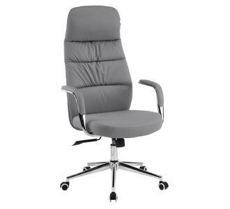 ΚΑΡΕΚΛΑ ΓΡΑΦΕΙΟΥ TEETER HM18355.10 ΓΚΡΙ PU ΔΕΡΜΑ--ΒΑΣΗ ΧΡΩΜΙΟΥ 67x66x121Υεκ |  Καρέκλες γραφείου στο espiti