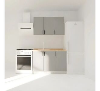 Κουζίνα Modest Σετ 4 Κουτιών Γκρι Άνω Κουτιά 120cm Κάτω 120cm AlphaB2B |  Σετ Κουζίνες στο espiti