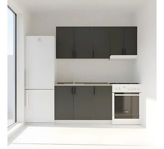 Κουζίνα Modest Σετ 5 Κουτιών Ανθρακί Άνω Κουτιά 170cm Κάτω 110cm AlphaB2B |  Σετ Κουζίνες στο espiti