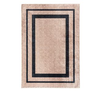 Beauty Home Πατάκι Sunny Art 9140 65x140 Black       |  Χαλιά Διάδρομοι στο espiti