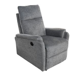 ΠΟΛΥΘΡΟΝΑ RELAX ΜΕ ΗΛΕΚΤΡΙΚΗ ΑΝΑΚΛΙΣΗ SYNTHIA HM3309.03 ΓΚΡΙ ΥΦΑΣΜΑ 75x87x102Yεκ |  Πολυθρόνες σαλονιού στο espiti