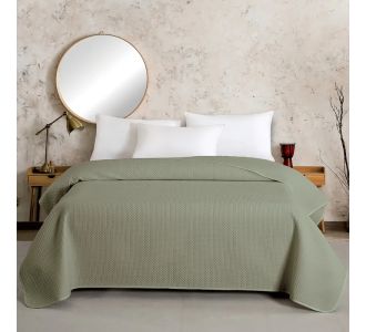 ΚΟΥΒΕΡΛΙ ΥΠΕΡΔΙΠΛΟ ZARA SAGE (220Χ240) ΥΠΕΡΔΙΠΛΟ 220Χ240 MELINEN |  Κουβερλί Υπέρδιπλα στο espiti