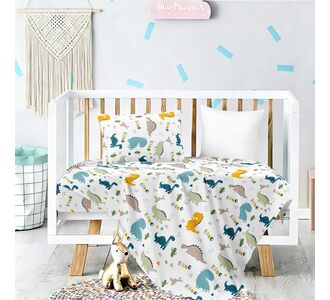ΣΕΤ ΣΕΝΤΟΝΙΑ ΚΟΥΝΙΑΣ DINO PRIME LINE BABY (120X170) ΣΕΤ ΚΟΥΝΙΑΣ 120Χ170 MELINEN |  Βρεφικά Σεντόνια στο espiti