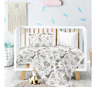 ΣΕΤ ΣΕΝΤΟΝΙΑ ΚΟΥΝΙΑΣ JUNGLE PRIME LINE BABY (120X170) ΣΕΤ ΚΟΥΝΙΑΣ 120Χ170 MELINEN |  Βρεφικά Σεντόνια στο espiti