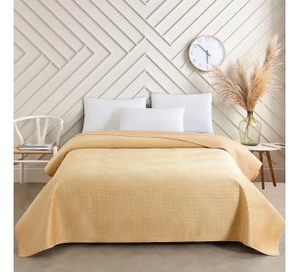 ΚΟΥΒΕΡΛΙ KING SIZE OMNIA BEIGE (260Χ240) KING SIZE 260X240 MELINEN |  Κουβερλί Υπέρδιπλα στο espiti